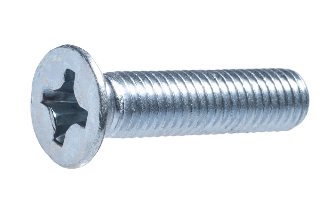 Artículo TORNILLO CABEZA PLANA PHILLIPS MM GALVANIZADO 3X6 de nuestra sub línea TORNILLO COCHE G2 NC NATURAL referente a la línea tornillos varios